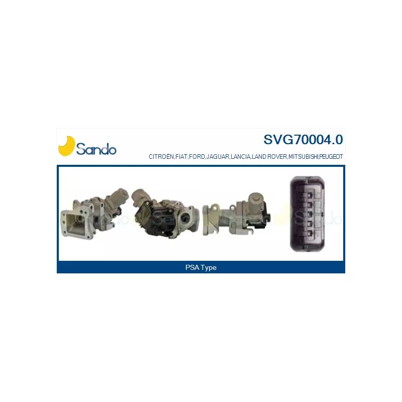 Vanne EGR SANDO SVG70004.0