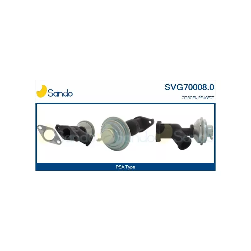 Vanne EGR SANDO SVG70008.0