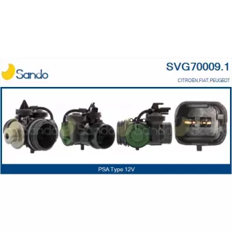 Vanne EGR SANDO SVG70009.1