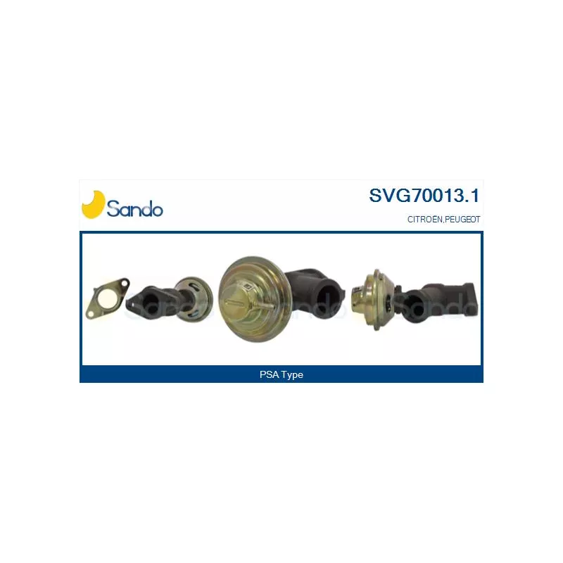 Vanne EGR SANDO SVG70013.1