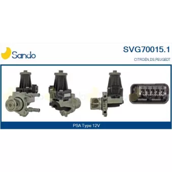 Vanne EGR SANDO SVG70015.1