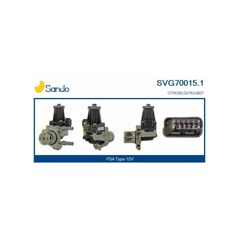 Vanne EGR SANDO SVG70015.1