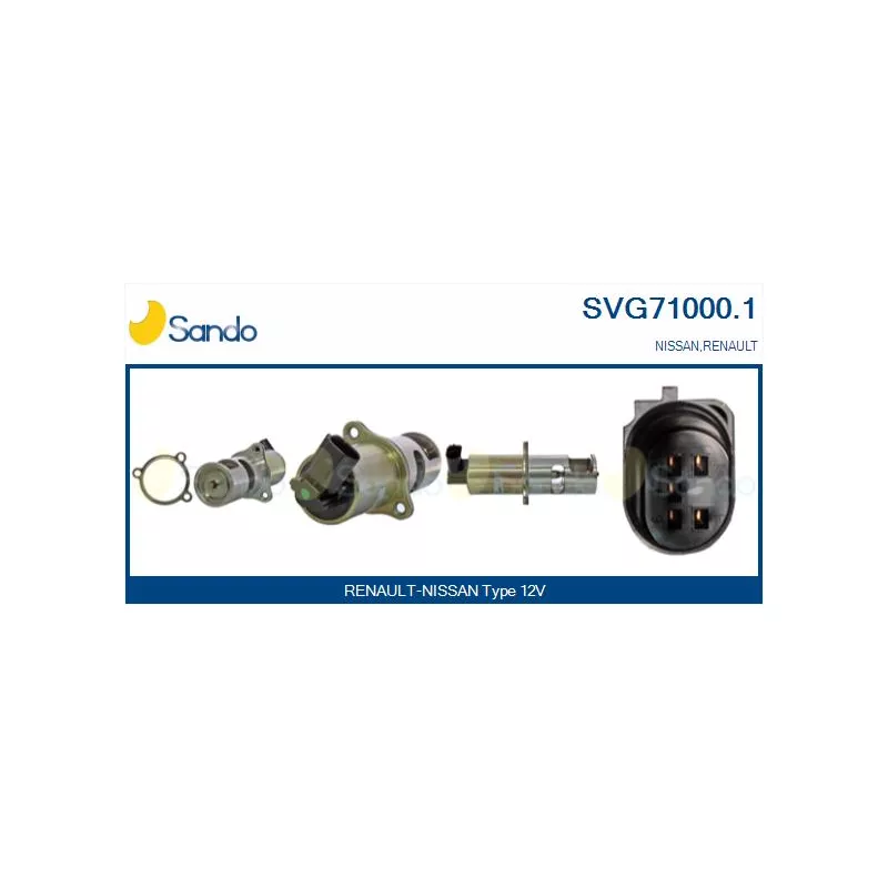 Vanne EGR SANDO SVG71000.1