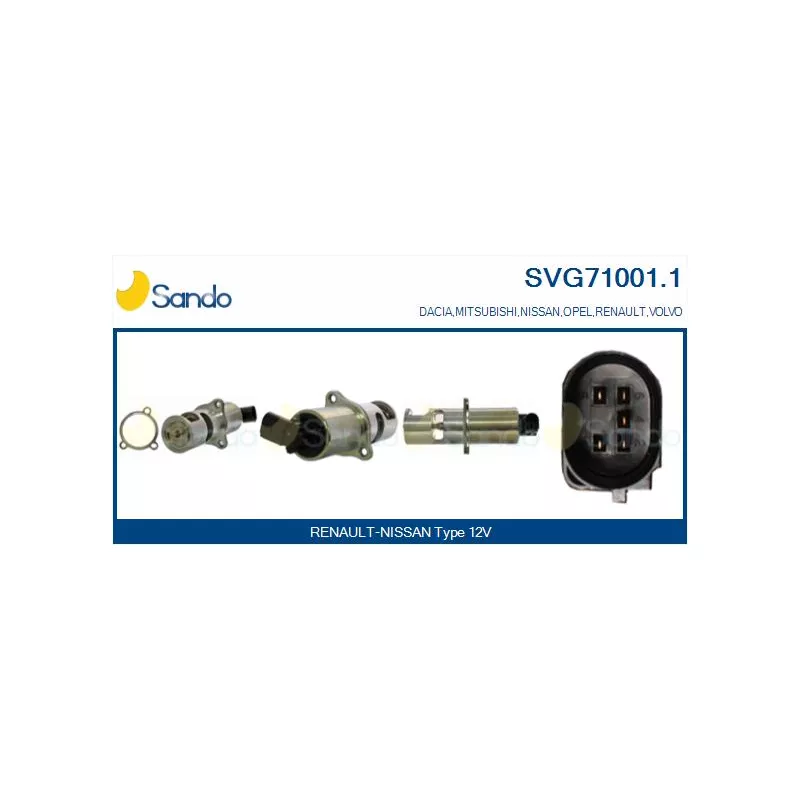 Vanne EGR SANDO SVG71001.1