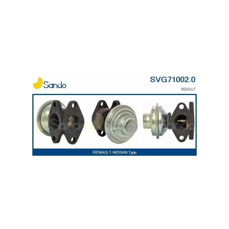Vanne EGR SANDO SVG71002.0