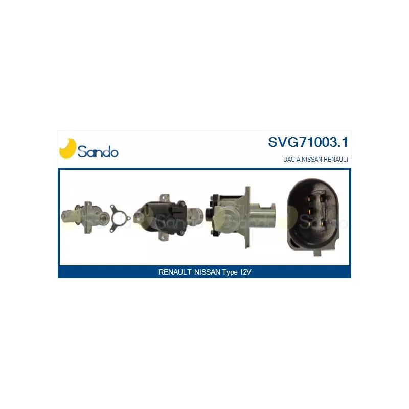 Vanne EGR SANDO SVG71003.1