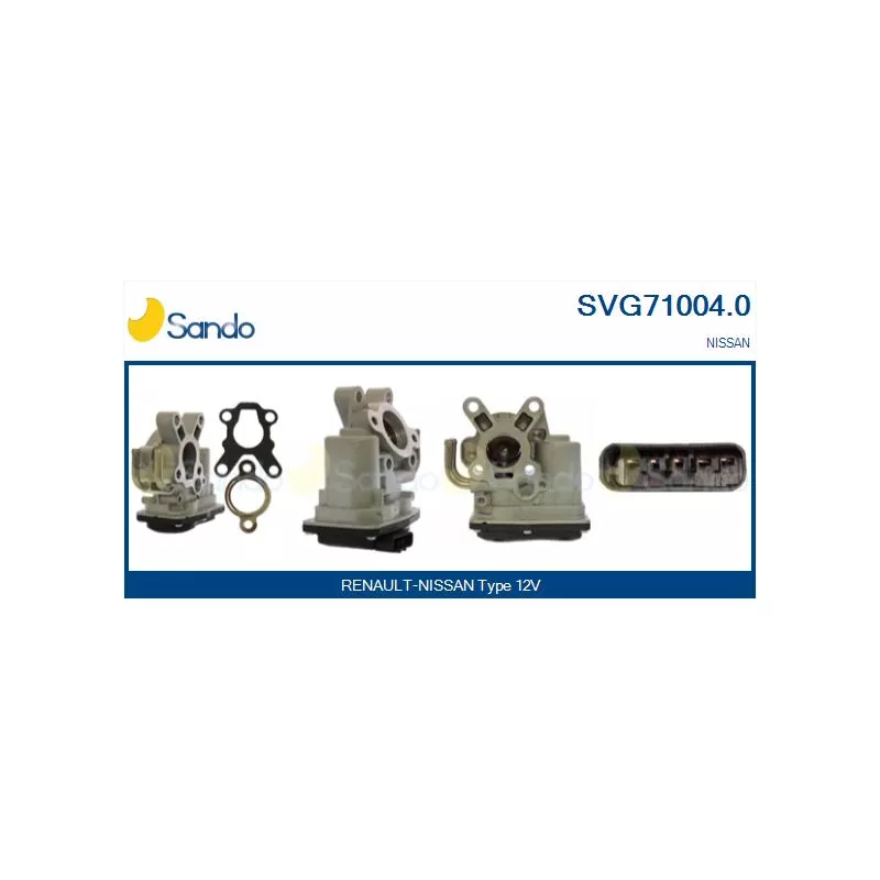 Vanne EGR SANDO SVG71004.0