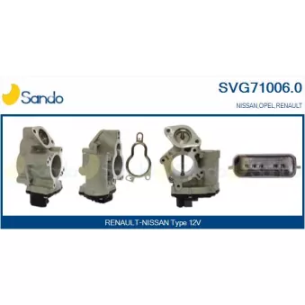 Vanne EGR SANDO SVG71006.0