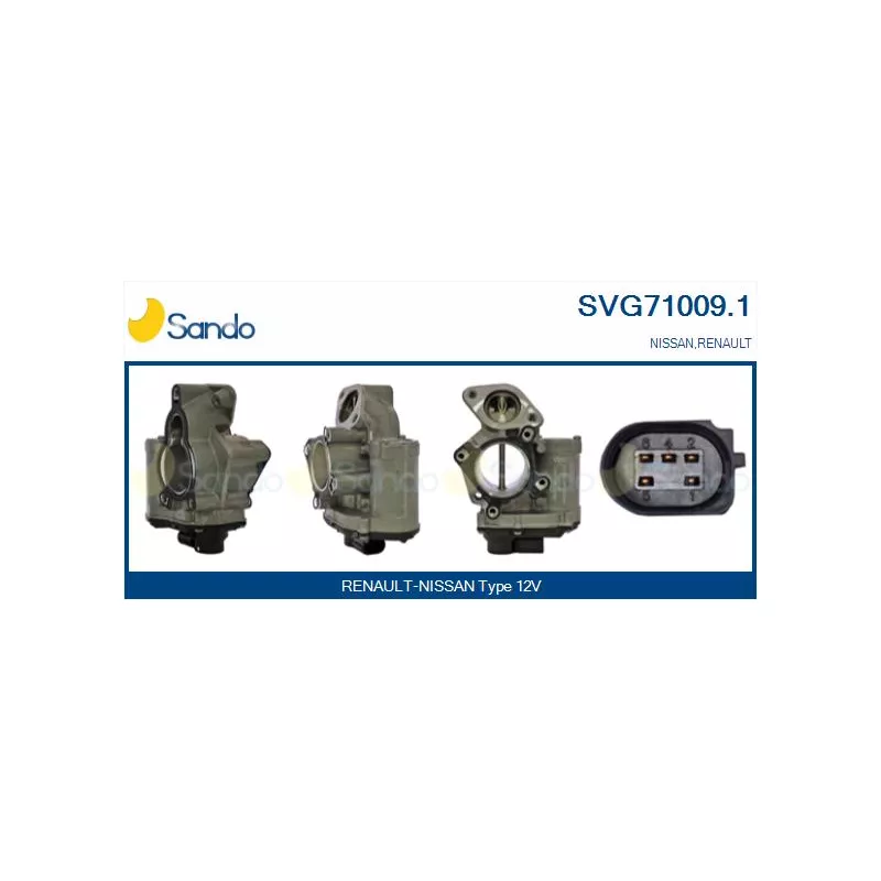 Vanne EGR SANDO SVG71009.1