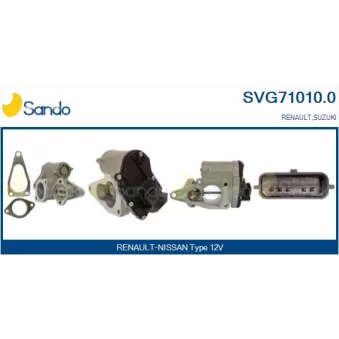 Vanne EGR SANDO SVG71010.0