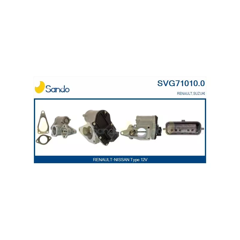 Vanne EGR SANDO SVG71010.0