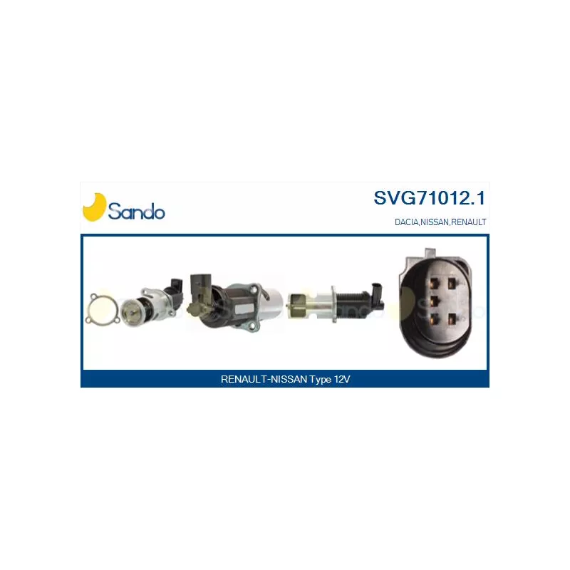 Vanne EGR SANDO SVG71012.1