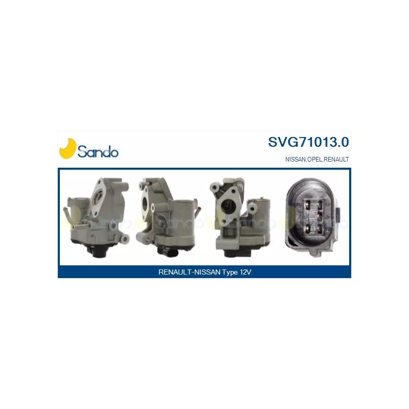 Vanne EGR SANDO SVG71013.0