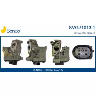 Vanne EGR SANDO SVG71013.1