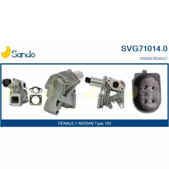 Vanne EGR SANDO SVG71014.0