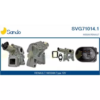 Vanne EGR SANDO SVG71014.1