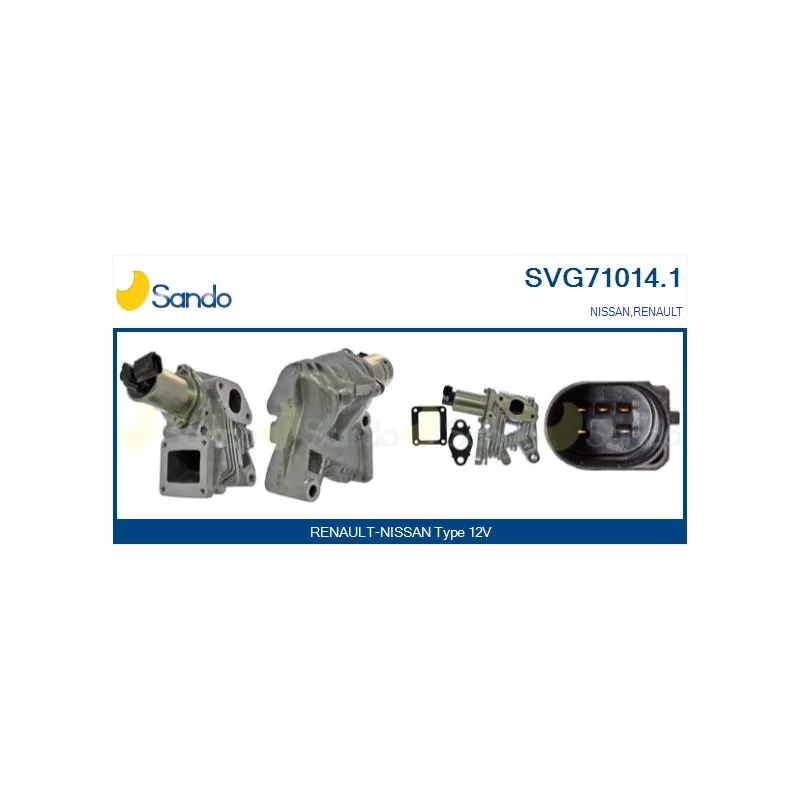 Vanne EGR SANDO SVG71014.1
