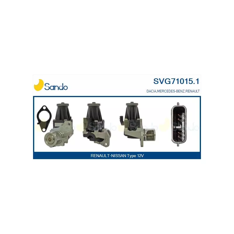 Vanne EGR SANDO SVG71015.1