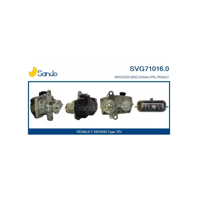 Vanne EGR SANDO SVG71016.0