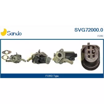 Vanne EGR SANDO SVG72000.0