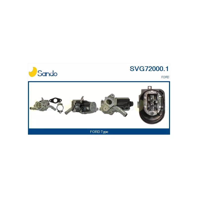 Vanne EGR SANDO SVG72000.1
