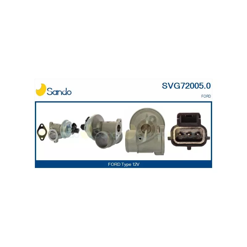 Vanne EGR SANDO SVG72005.0