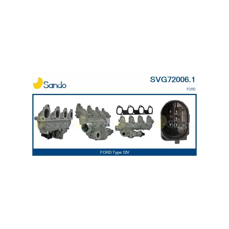 Vanne EGR SANDO SVG72006.1