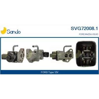 Vanne EGR SANDO SVG72008.1