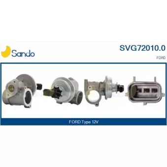 Vanne EGR SANDO SVG72010.0