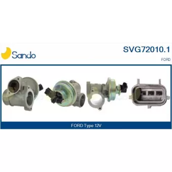 Vanne EGR SANDO SVG72010.1
