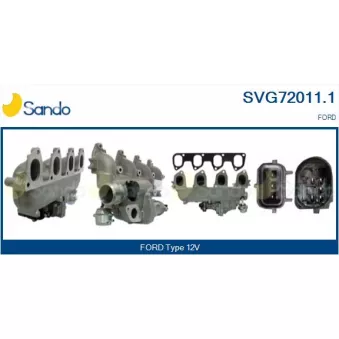 Vanne EGR SANDO SVG72011.1