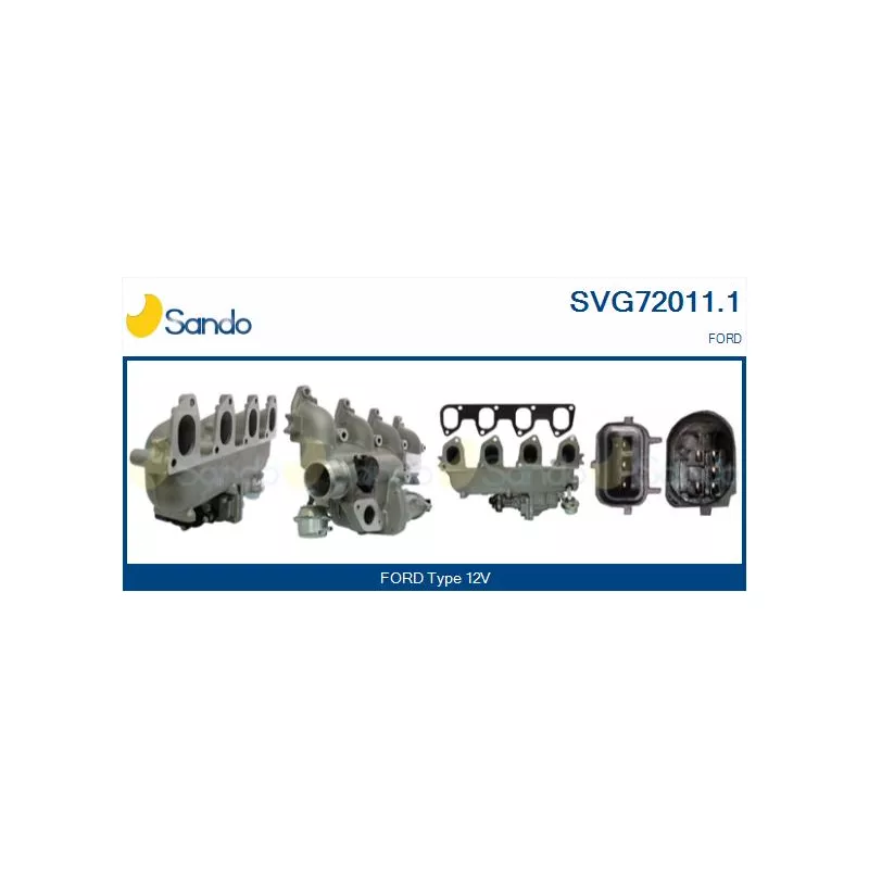 Vanne EGR SANDO SVG72011.1
