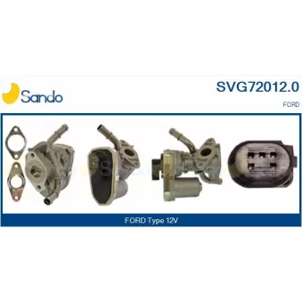 Vanne EGR SANDO SVG72012.0