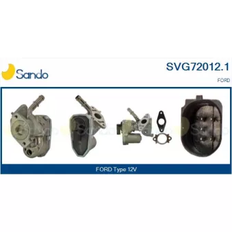 Vanne EGR SANDO SVG72012.1