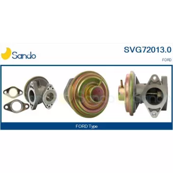 Vanne EGR SANDO SVG72013.0