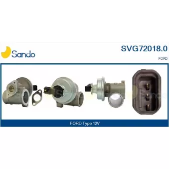 Vanne EGR SANDO SVG72018.0