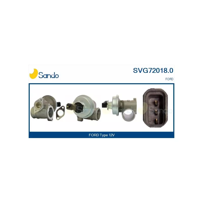 Vanne EGR SANDO SVG72018.0