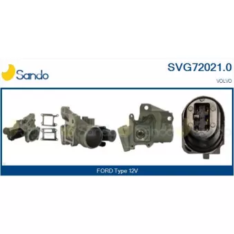 Vanne EGR SANDO SVG72021.0