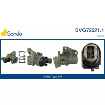 Vanne EGR SANDO SVG72021.1