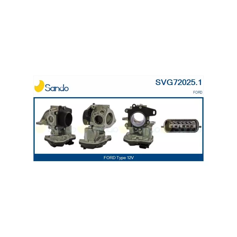 Vanne EGR SANDO SVG72025.1