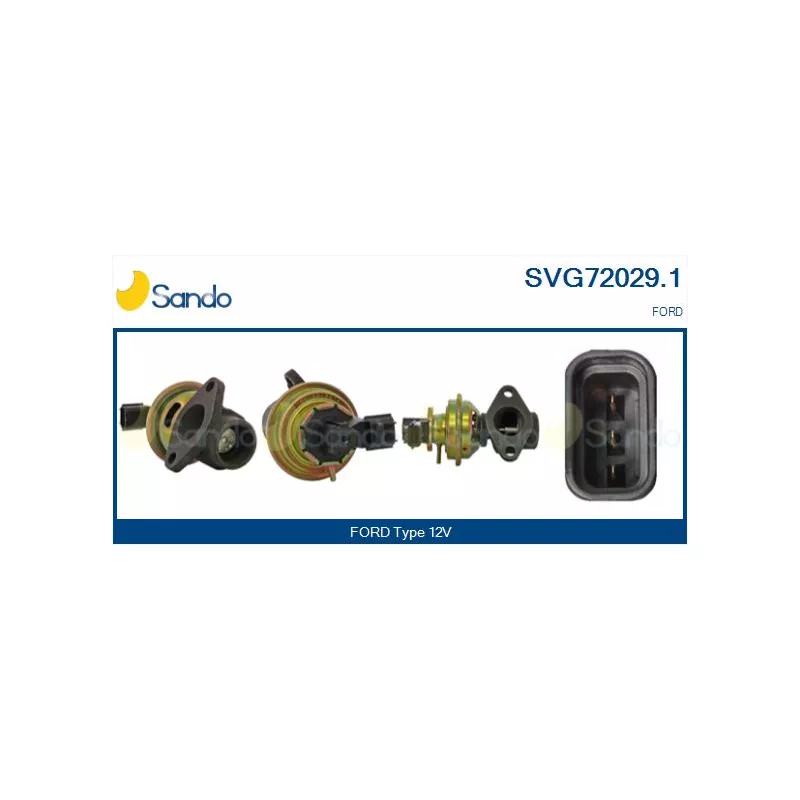 Vanne EGR SANDO SVG72029.1