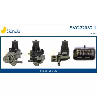 Vanne EGR SANDO SVG72030.1