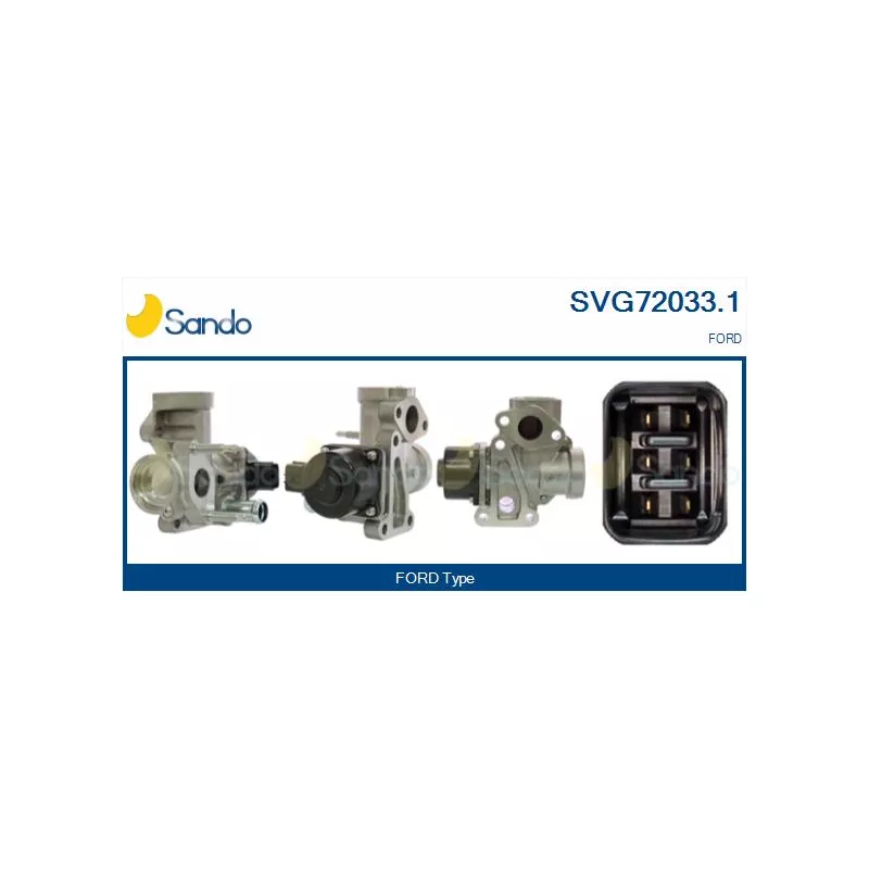 Vanne EGR SANDO SVG72033.1