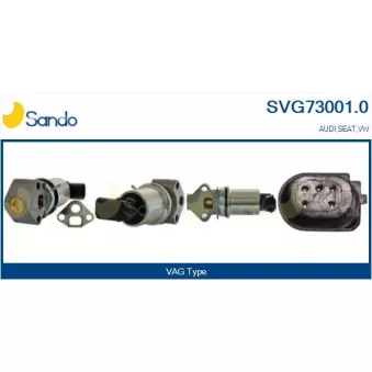 Vanne EGR SANDO SVG73001.0
