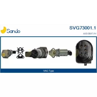 Vanne EGR SANDO SVG73001.1
