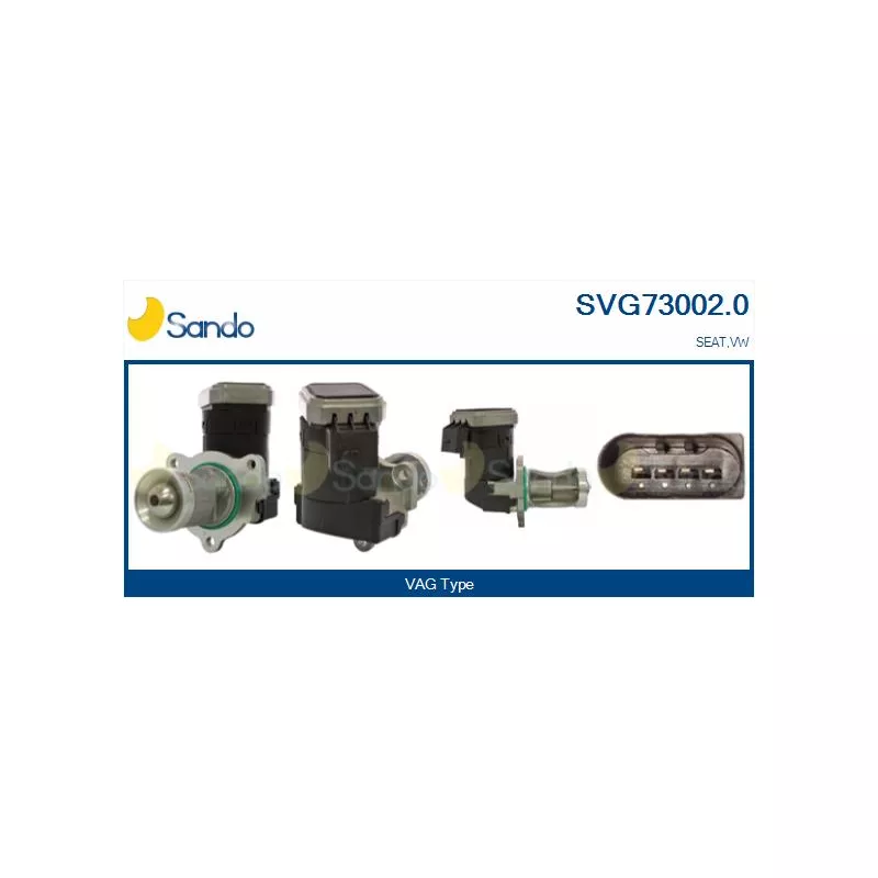 Vanne EGR SANDO SVG73002.0