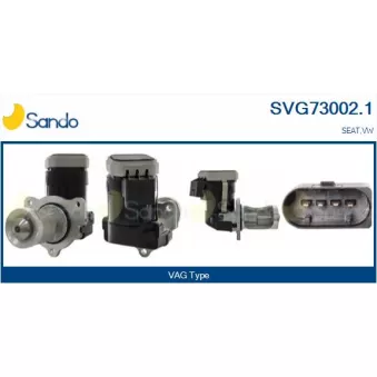 Vanne EGR SANDO SVG73002.1