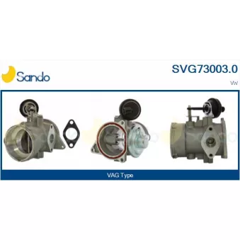 Vanne EGR SANDO SVG73003.0