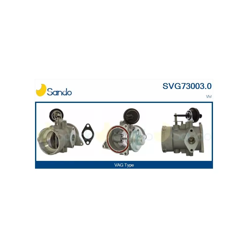 Vanne EGR SANDO SVG73003.0