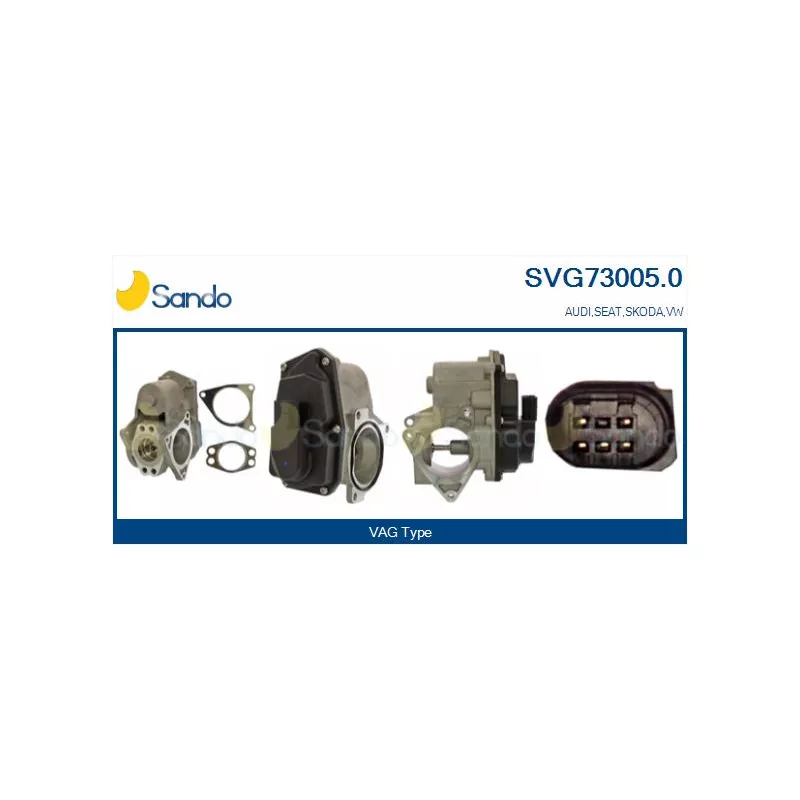 Vanne EGR SANDO SVG73005.0